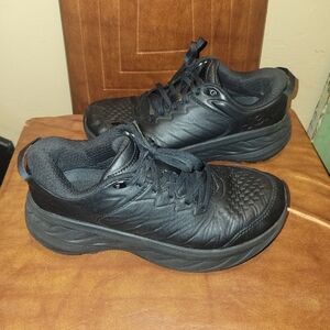 Women's Hoka Bondi SR running/slip resistant shoe sz 9